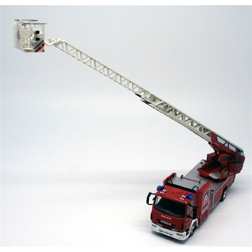 POMPIERI IVECO MAGIRUS GRANDE ECHELLE TTL M32 2015 L 1:43 Eligor Pompieri Modellino