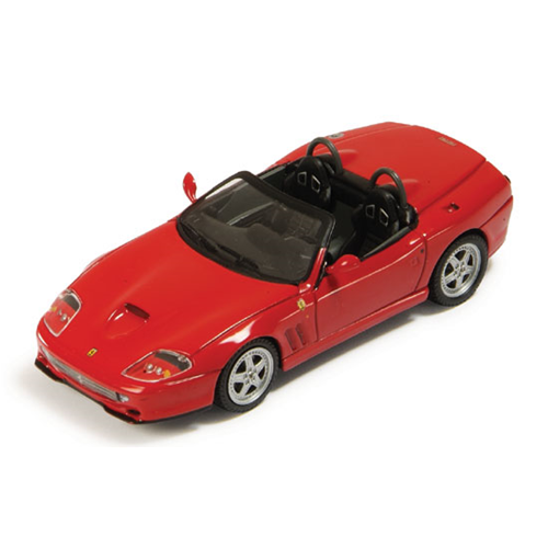 FERRARI 550 BARCHETTA 2000 RED 1:43 Ixo Model Auto Stradali Modellino