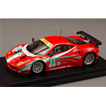 FERRARI 458 N.51 WINNER LE MANS LMGTE 2012 FISICHELLA-BRUNI-VILANDER 1:43 Fujimi Auto Competizione Modellino