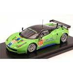 FERRARI 458 GT2 N.57 RETIRED (ACCIDENT) LE MANS 2013 KROHN-JONSSON-MEDIANI 1:43 Fujimi Auto Competizione Modellino