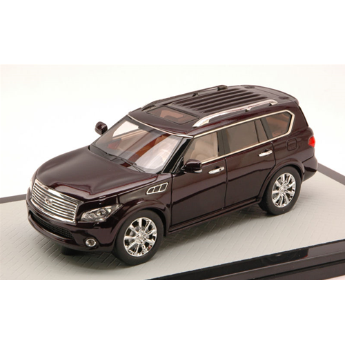 INFINITI QX56 2011 BROWN METALLIC ED.LIM.1 OF 299 1:43 GLM Models Auto Stradali Modellino