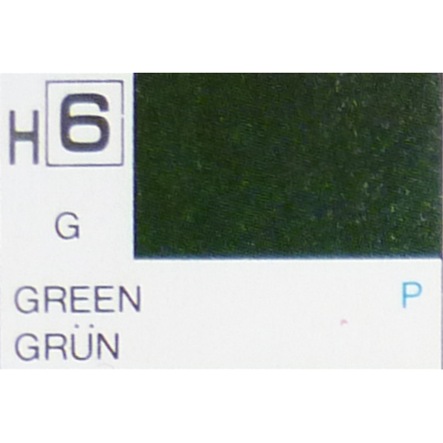 GREEN GLOSS ml 10 Pz.6 Gunze Colori ed Accessori Modellino