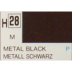BLACK METALLIC ml 10 Pz.6 Gunze Colori ed Accessori Die Cast Modellino