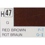 RED BROWN GLOSS ml 10 Pz.6 Gunze Colori ed Accessori Modellino