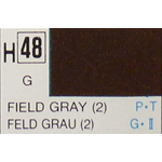 GU0048 FIELD GRAY GLOSS ml 10 Pz.6 Gunze Colori ed Accessori Die Cast Modellino