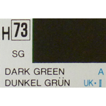 GU0073 DARK GREEN SEMI-GLOSS ml 10 Pz.6 Gunze Colori ed Accessori Die Cast Modellino