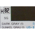 GU0082 DARK GREY SEMI-GLOSS ml 10 Pz.6 Gunze Colori ed Accessori Modellino