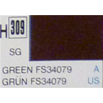 GU0309 GREEN SEMI-GLOSS ml 10 Pz.6 Gunze Colori ed Accessori Die Cast Modellino