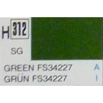 GU0312 GREEN SEMI-GLOSS ml 10 Pz.6 Gunze Colori ed Accessori Die Cast Modellino