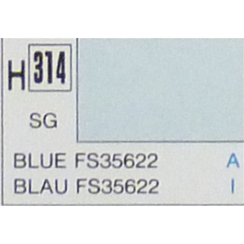 LIGHT BLUE SEMI-GLOSS ml 10 Pz.6 Gunze Colori ed Accessori Modellino