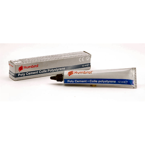 POLY CEMENT COLLA IN TUBETTO 12 ml Humbrol Colori ed Accessori Modellino