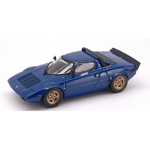 LANCIA STRATOS HF 1974 BLUE 1:43 Hpi Racing Auto Stradali Modellino