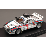 LANCIA 037 RALLY N.7 4th SAFARI 1984 ALEN/KIVIMAKI 1:43 Hpi Racing Auto Rally Modellino
