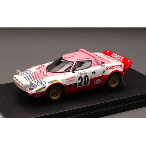 LANCIA STRATOS HF N.20 MONTE CARLO 1977 1:43 Hpi Racing Auto Rally Modellino