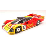 PORSCHE 962C SHELL N.17 2nd Le Mans 1988 STUCK-BELL-LUDWIG 1:18 Hpi Racing Auto Competizione Modellino