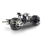 BATMAN BATPOD THE DARK KNIGHT TRILOGY 2008 1:43 Hot Wheels Movie Modellino
