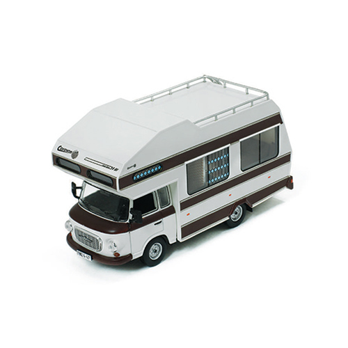 BARKAS B1000 1973 WHITE WOHNMOBIL 1:43 IST Models Auto Stradali Modellino