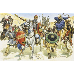 SARACEN WARRIORS MOOR KIT 1:72 Italeri Kit Figure Militari Modellino