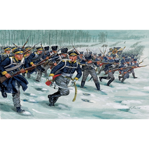 PRUSSIAN INFANTRY NAPOLEONIC WARS KIT 1:72 Italeri Kit Figure Militari Modellino