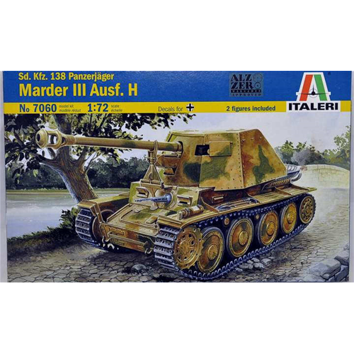 SD KFZ 138 PANZERJAGER KIT 1:72 Italeri Kit Mezzi Militari Modellino