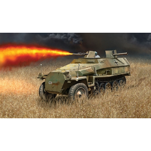 SD KFZ 251/16 FLAMMPANZERWAGEN KIT 1:72 Italeri Kit Mezzi Militari Modellino