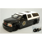 GMC 2002 YUCON DENALI STATE TROOPER 1:24 Jada Toys Tuning Modellino
