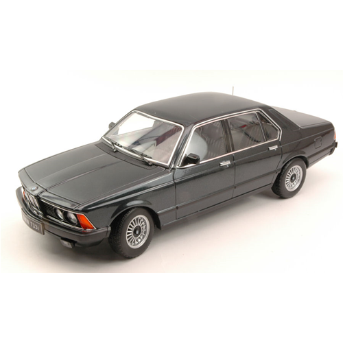 BMW 733i E23 1977 BLACK 1:18 KK Scale Auto Stradali Modellino