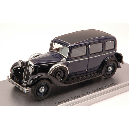 LANCIA ARTENA III SERIES 1933 BLUE/BLACK 1:43 Kess Model Auto Stradali Modellino