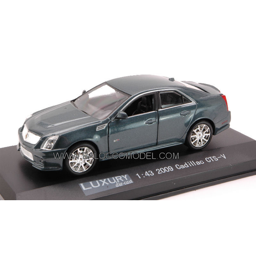 CADILLAC CTS-V 2009 TUND.-GREY 1/43 Luxury Auto Stradali Modellino