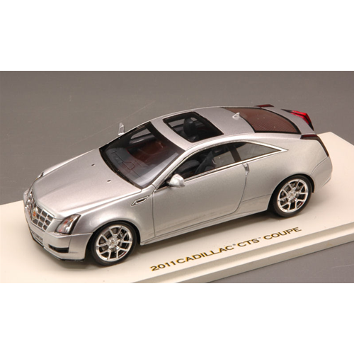 CADILLAC CTS-V COUPE' RADIAN 2011 SILVER METALLIC 1:43 Luxury Auto Stradali Modellino