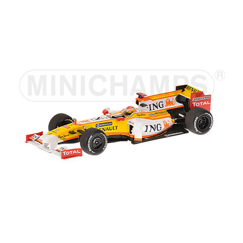RENAULT F.ALONSO 2009 1:43 Minichamps Formula 1 Modellino