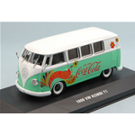 VW T1 SAMBA BUS 1959 FLOWER VERSION COCA COLA 1:43 Motorcity Classics Veicoli Commerciali Modellino
