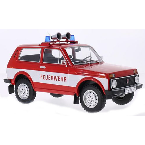 LADA NIVA FIRE BRIGADE 1981 1:18 ModelCarGroup Pompieri Modellino