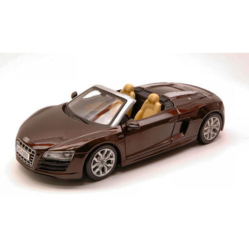 AUDI R8 SPYDER 2009 BROWN 1:24 Maisto Auto Stradali Modellino