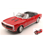 CHEVROLET CAMARO SS 396 1967 RED 1:18 Maisto Auto Stradali Modellino