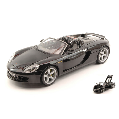 PORSCHE CARRERA GT 2000 BLACK 1:18 Maisto Auto Stradali Modellino