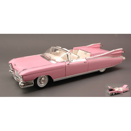 CADILLAC ELDORADO BIARRITZ 1959 PINK 1:18 Maisto Auto Stradali Modellino