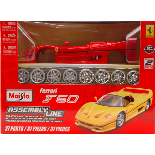 FERRARI F50 KIT 1:24 Maisto Kit Auto Modellino