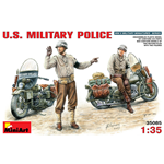 U.S. MILITARY POLICE KIT 1:35 Miniart Kit Figure Militari Die Cast Modellino