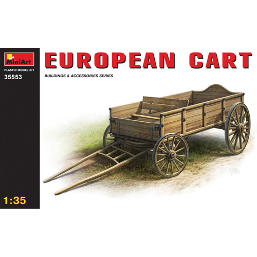 EUROPEAN CART KIT 1:35 Miniart Kit Diorami Modellino