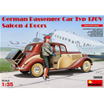 GERMAN PASSENGER CAR TYP 170V KIT 1:35 Miniart Kit Diorami Die Cast Modellino