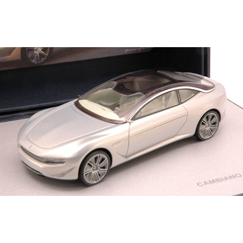 CAMBIANO PININFARINA 2012 SILVER 1:43 Miniminiera Auto Stradali Modellino