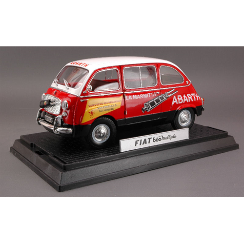 FIAT 600 MULTIPLA MARMITTA ABARTH 1:18 Miniminiera Veicoli Commerciali Modellino