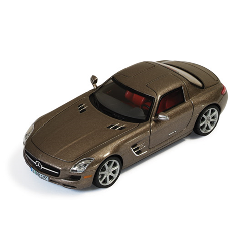 MERCEDES SLS AMG 2010 MATT GUN 1:43 Ixo Model Auto Stradali Modellino