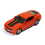 CHEVROLET CAMARO 2012 METALLIC ORANGE WITH BLACK STRIPES 1:43 Ixo Model Auto Stradali Modellino