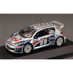 PEUGEOT 206 WRC 2003 N.1 1:43 Minipartes Auto Rally Modellino