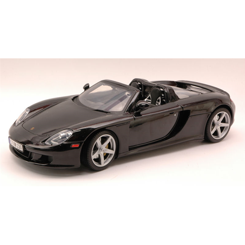 PORSCHE CARRERA GT 2000 BLACK 1:18 MotorMax Auto Stradali Modellino
