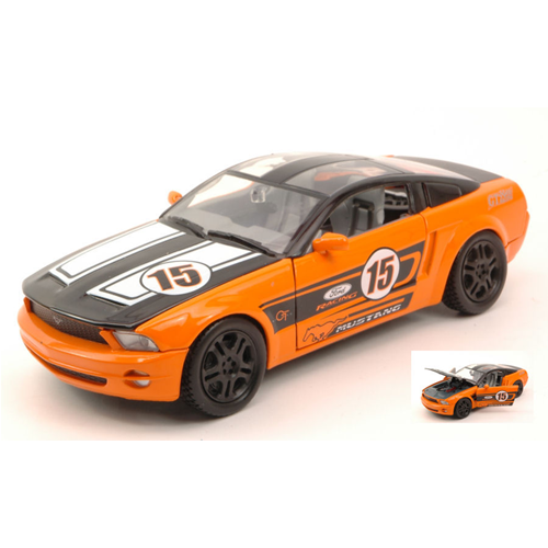 FORD GT CONCEPT RACING N.15 2005 YELLOW/BLACK 1:24 MotorMax Auto Competizione Modellino