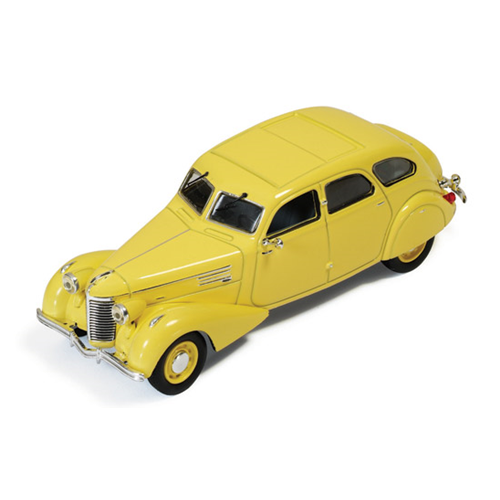 BERLIET 11CV DAUPHINE 1939 YELLOW 1:43 Ixo Model Auto d'Epoca Modellino
