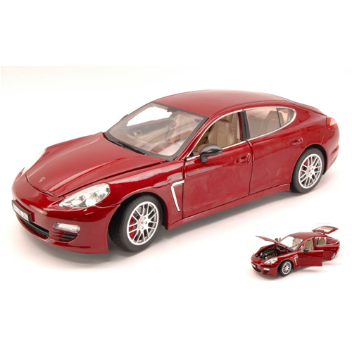 PORSCHE PANAMERA 2013 RED 1:18 MZ Model Auto Stradali Modellino